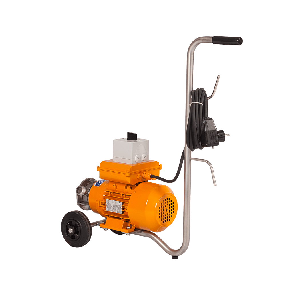 Phönix Junior 1-stufig 230V 3000 mit Edelstahlfahrgestell, Wendeschalter