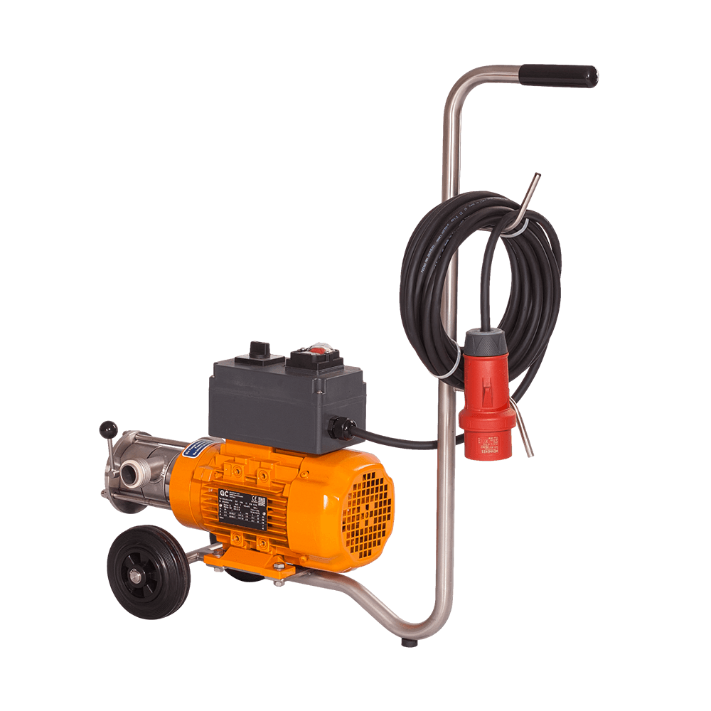 Phönix Junior 2-stufig 6000 mit Bypass und Edelstahlfahrgestell