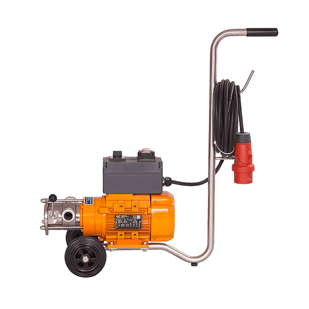 Phönix Junior 1-stufig 6000 mit Bypass und Edelstahlfahrgestell